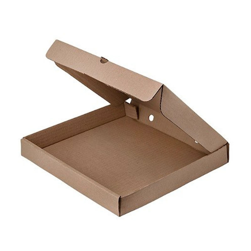 Caja Pizza Kraft Grande 38x38x4,5 cm Pack 25 u.