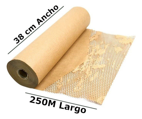 Rollo De Papel Panal 38cm X 250m
