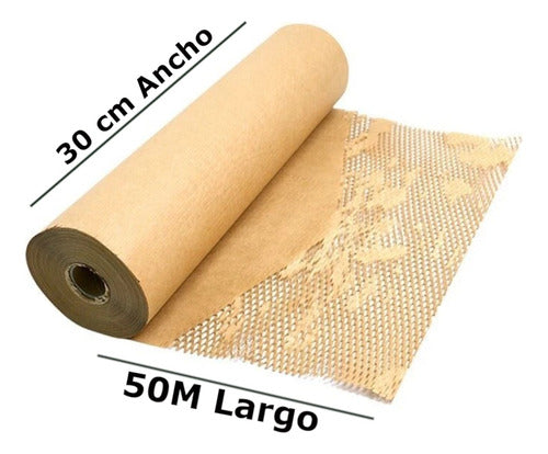 Rollo De Papel Panal 30cm X 50m
