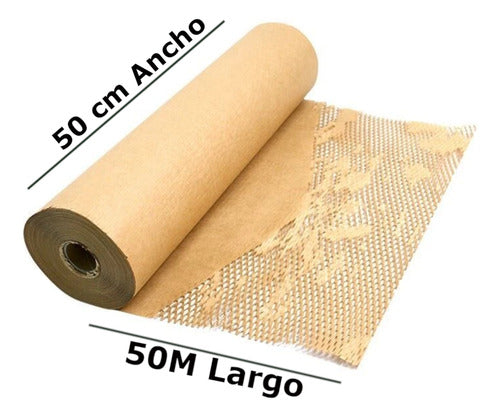 Rollo De Papel Panal 50cm x 50m