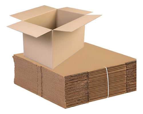 Cajas De Cartón - 60x40x40 - Pack 10 Uni