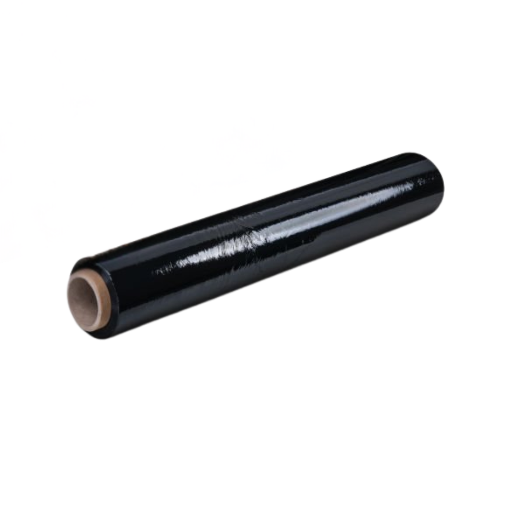 Pack 6 x Film Stretch - Film para embalaje - Negro 1.7kg