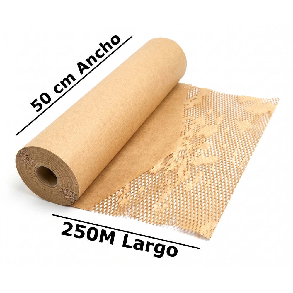 Rollo De Papel Panal 50cm x 250m