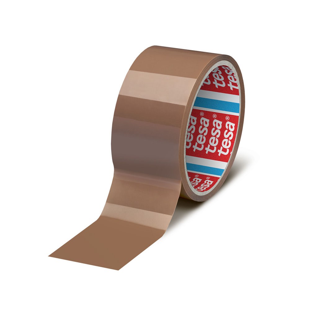 Cinta Tesa Café 48mm x 40mts - 40 micras