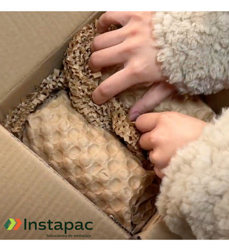 Resma De Papel Burbuja 38 x 20 cm - largo 150 mts.