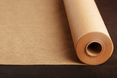 Rollo De Papel Kraft 50cm X 250m