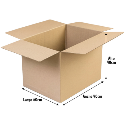 Cajas 60x40x40cm Pack 25 Uni