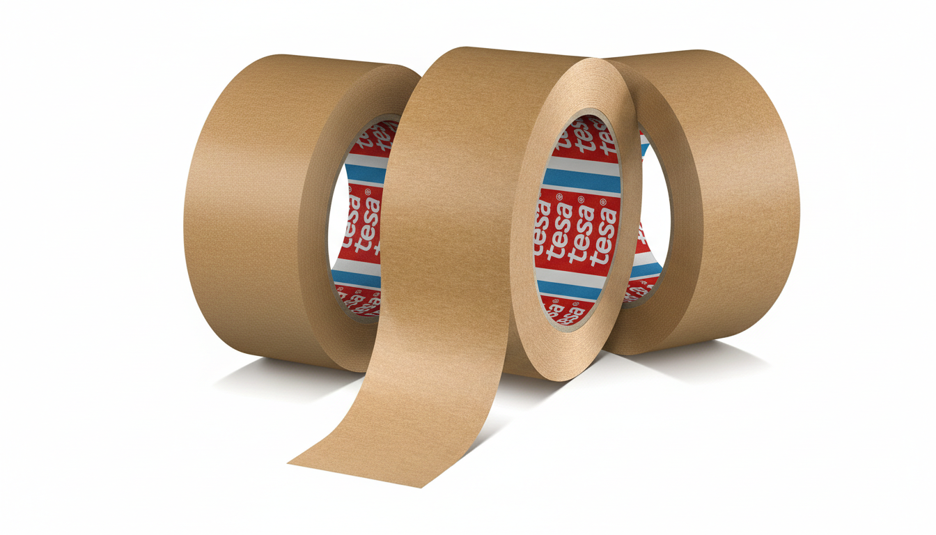 Cinta Adhesiva Tesa Papel Kraft 5cmx50m Pack 3 Uni