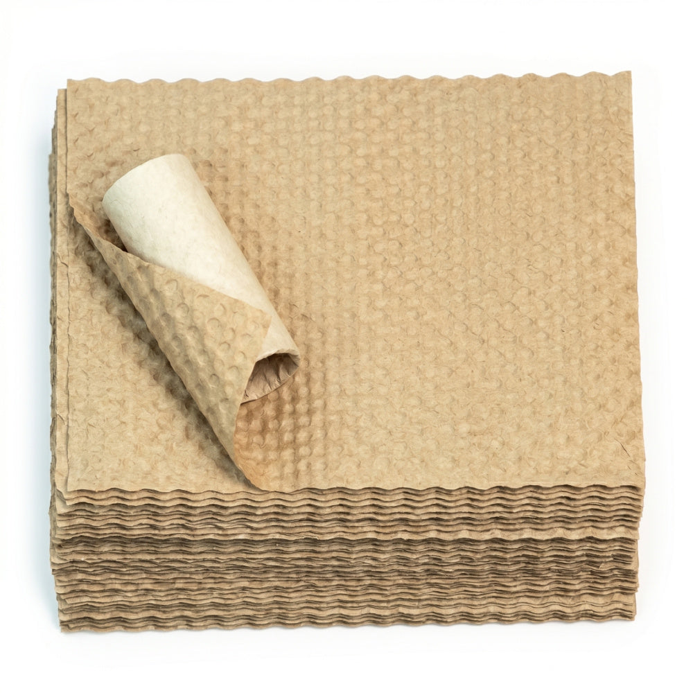 Hojas De Papel Burbuja Kraft En 50x40cm  Pack 100 Hojas