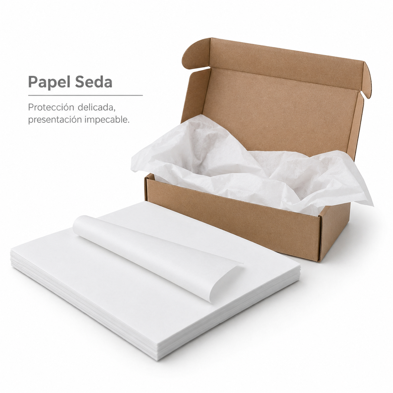 Papel Seda - Resma 50cm x 40cm 100u
